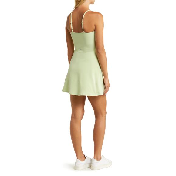 Alo Yoga Alosoft Courtside Tennis Dress Iced Green Tea Size XS EUC Extra Small - Picture 2 of 16